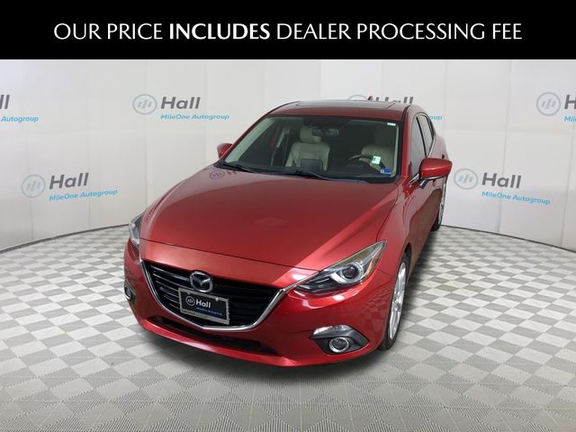 Soul Red Metallic 2015 Mazda MAZDA3 Hatchback Front-Wheel Drive 6-Speed Automatic