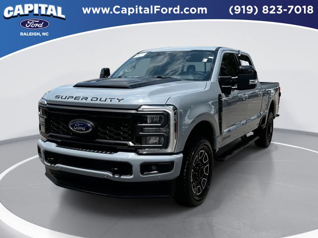 Gray Metallic 2024 Ford F-250 Super Duty Pickup Truck Four-Wheel Drive Automatic