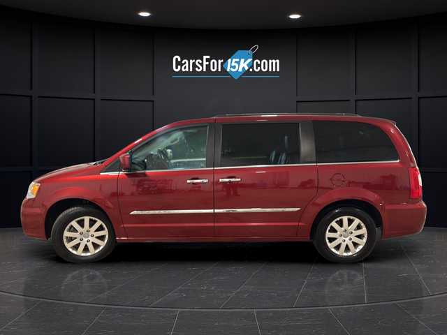Used 2016 Deep Cherry Red Crystal Pearlcoat Chrysler Touring image 4