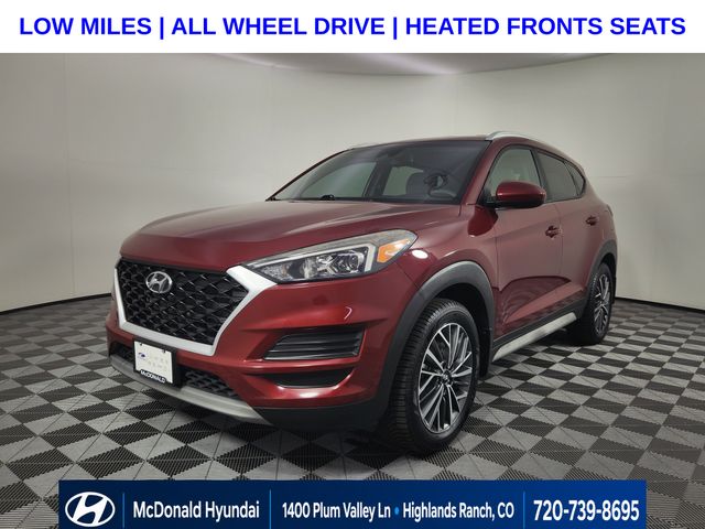 Gemstone Red 2019 Hyundai Tucson SUV / Crossover All-Wheel Drive 6-Speed Automatic