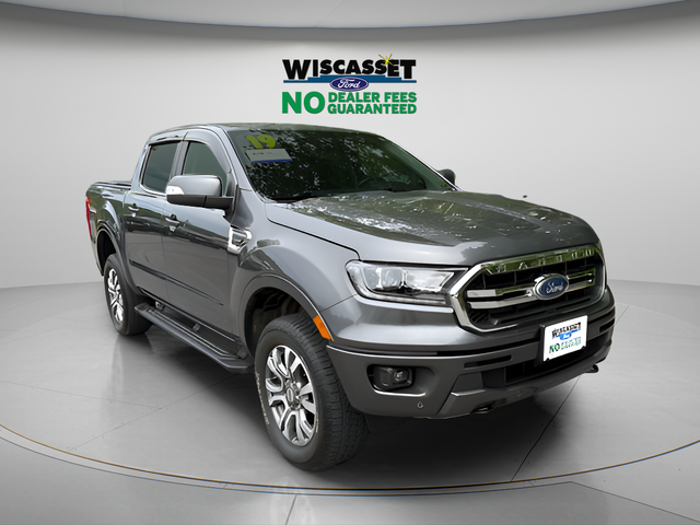 Gray (Magnetic) 2019 Ford Ranger Lariat SuperCrew 4WD Pickup Truck Four-Wheel Drive Automatic