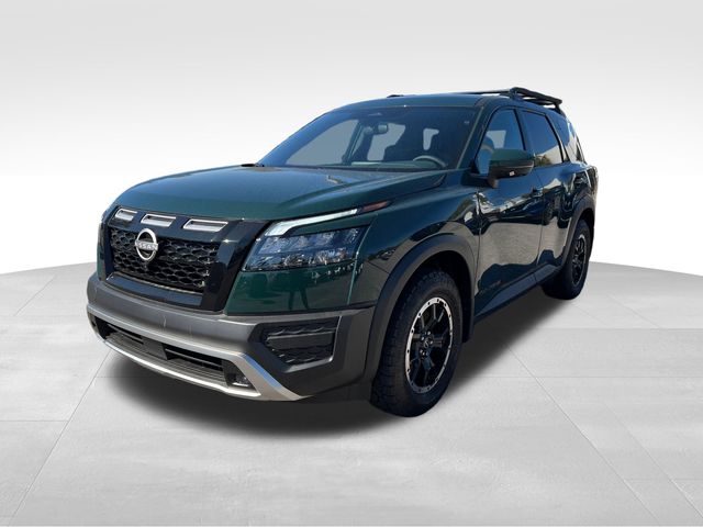 2025 Obsidian Green Pearl Nissan Pathfinder Rock Creek 4X4 SUV