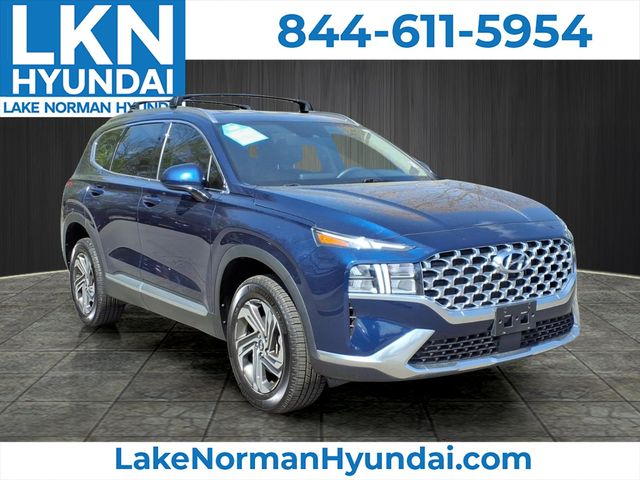 Stormy Blue 2022 Hyundai Santa Fe SEL AWD SUV / Crossover All-Wheel Drive 8-Speed Automatic