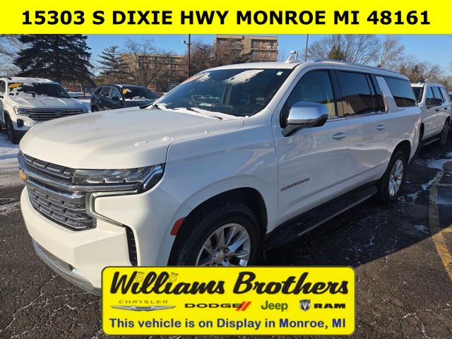 2023 Chevrolet Suburban Premier - Summit White exterior view 7