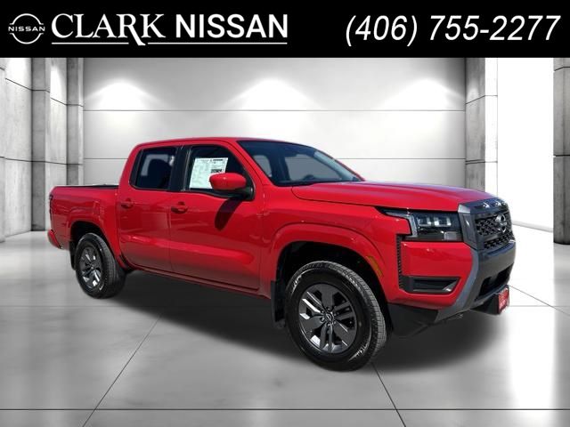 Red Alert 2026 Nissan Frontier Pickup Truck Four-Wheel Drive 9-Speed Automatic Overdrive
