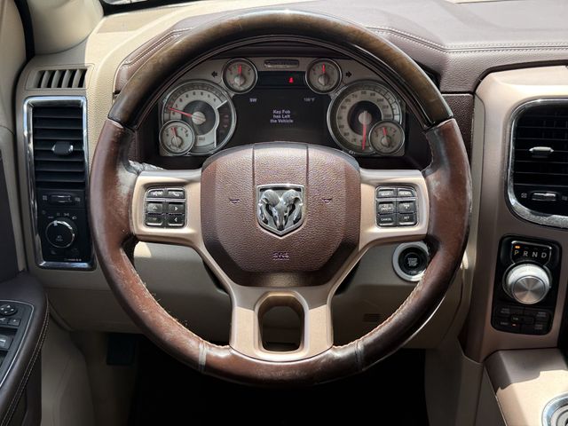 2017 Ram 1500 Laramie Longhorn White at DeMontrond Auto Country