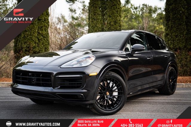 Black 2021 Porsche Cayenne GTS AWD SUV / Crossover All-Wheel Drive 8-Speed Automatic