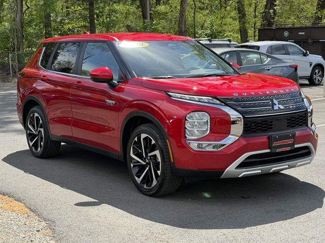 Red Diamond 2024 Mitsubishi Outlander Hybrid Plug-in SE S-AWC SUV / Crossover All-Wheel Drive 1-Speed Automatic