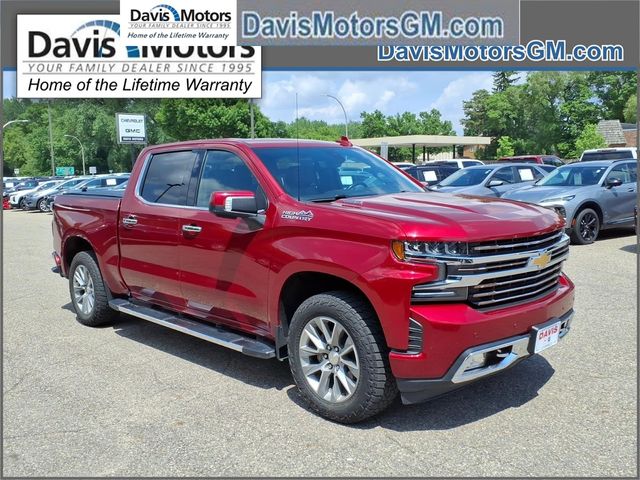 Cajun Red Tintcoat 2020 Chevrolet Silverado 1500 High Country Crew Cab 4WD Pickup Truck Four-Wheel Drive Automatic