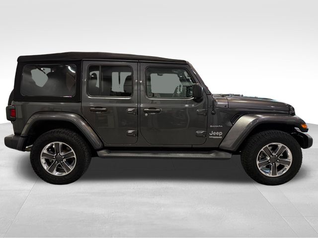2021 Jeep Wrangler Unlimited Sahara Gray at Stokes Volkswagen