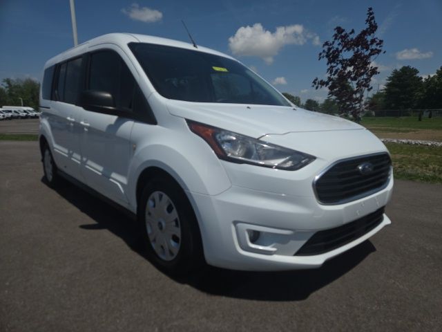 Frozen White 2022 Ford Transit Connect Wagon XLT LWB FWD with Rear Liftgate Van Front-Wheel Drive 8-Speed Automatic