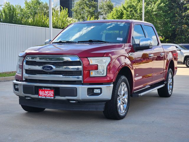 2017 Ford F-150 Lariat Red at Bravo Nissan