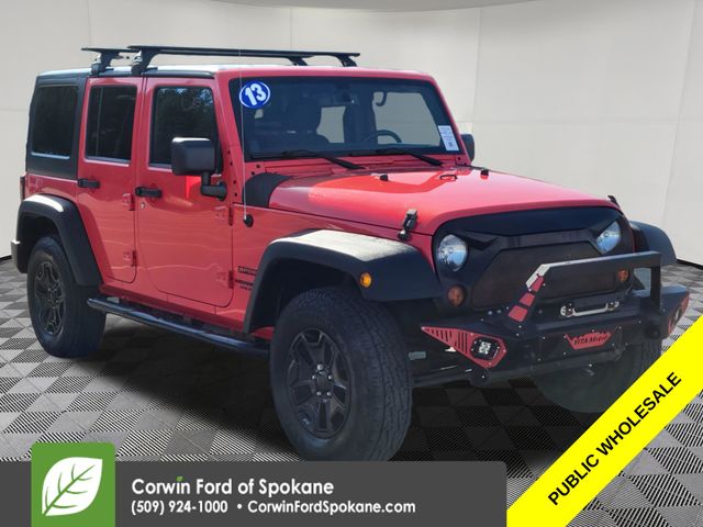 Rock Lobster Clearcoat 2013 Jeep Wrangler Unlimited Sport 4WD SUV / Crossover Four-Wheel Drive 6-Speed Manual