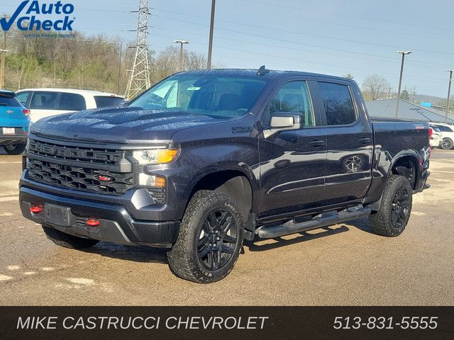 Dark Ash Metallic 2023 Chevrolet Silverado 1500 Pickup Truck Four-Wheel Drive Automatic