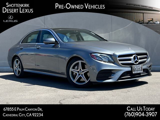 Selenite Gray Metallic 2019 Mercedes-Benz E-Class Sedan Rear-Wheel Drive 9-Speed Automatic