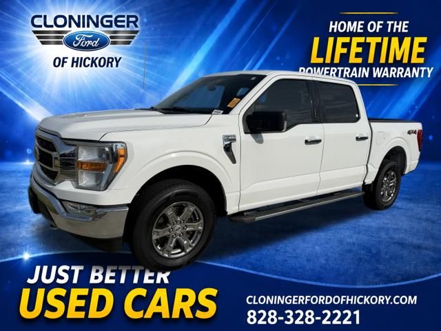 Oxford White 2021 Ford F-150 Pickup Truck Four-Wheel Drive Automatic