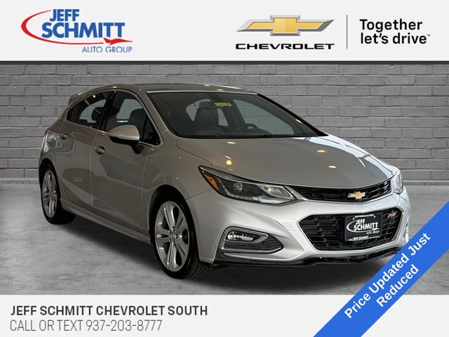 Silver 2017 Chevrolet Cruze Hatchback Front-Wheel Drive Automatic
