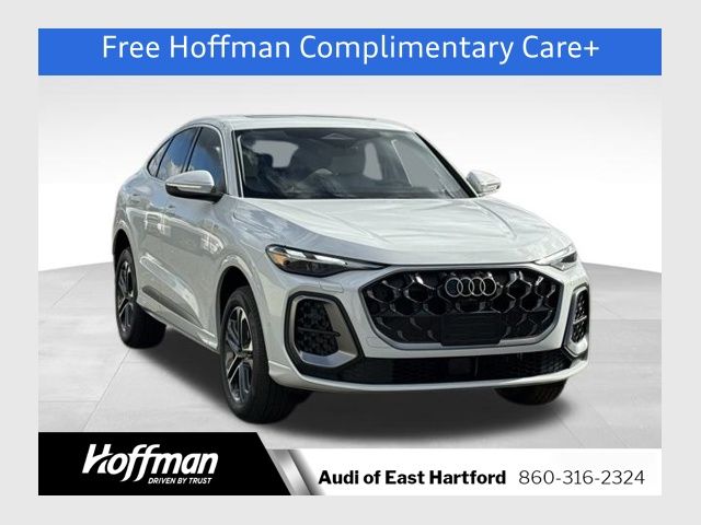 Glacier White Metallic 2025 Audi Q5 Sportback quattro Premium S Line 45 TFSI Sedan All-Wheel Drive 7-Speed Automatic
