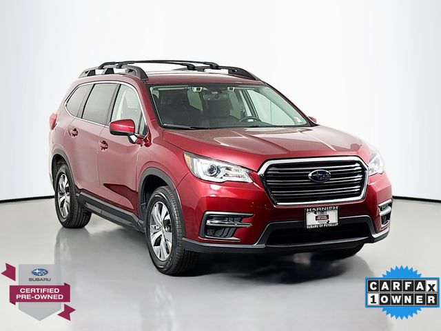 Crimson Red Pearl 2022 Subaru Ascent Premium 8-Passenger AWD SUV / Crossover All-Wheel Drive Continuously Variable Transmission