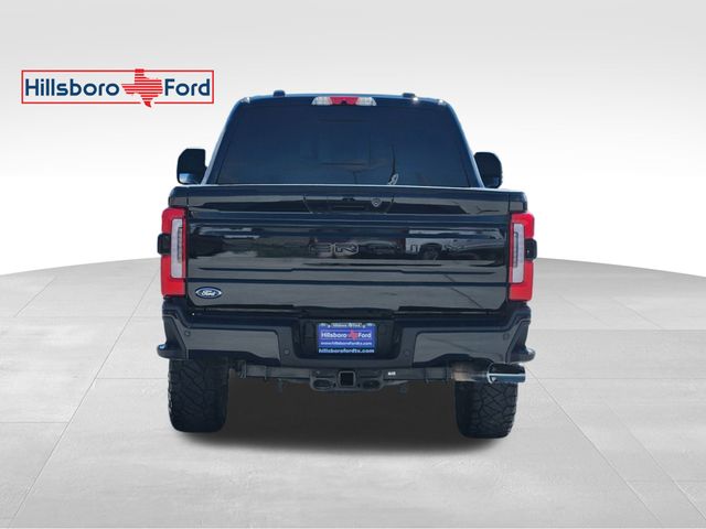 2025 Agate Black Metallic Ford Super Duty F-250 SRW Platinum 4X4 Truck