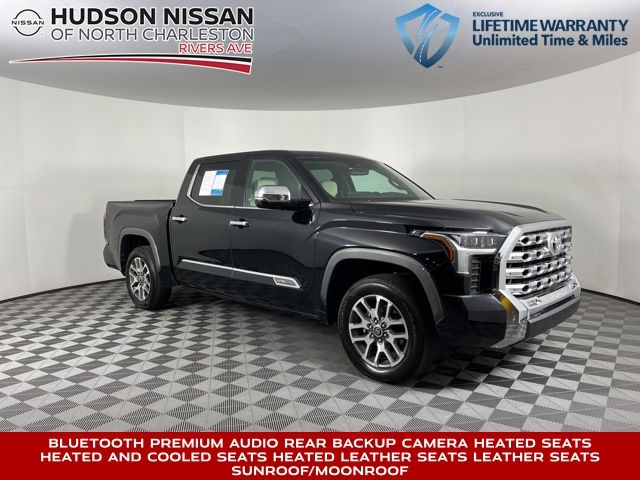 2022 Midnight Black Metallic Toyota Tundra 1794 Truck