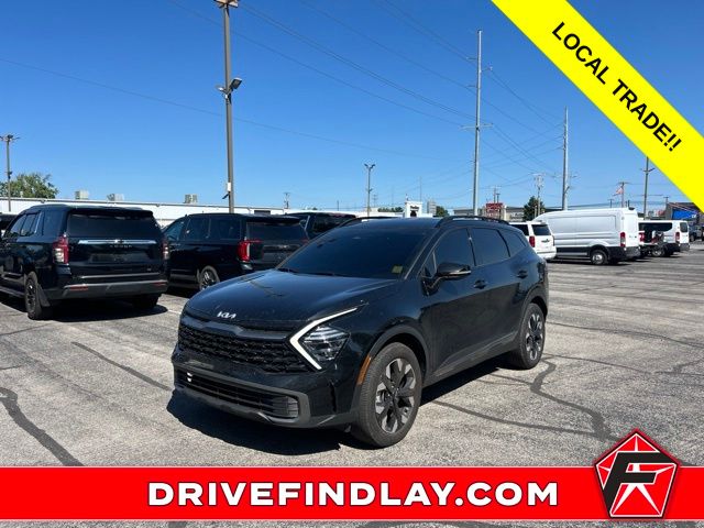 Ebony Black 2024 Kia Sportage SUV / Crossover All-Wheel Drive 8-Speed Automatic