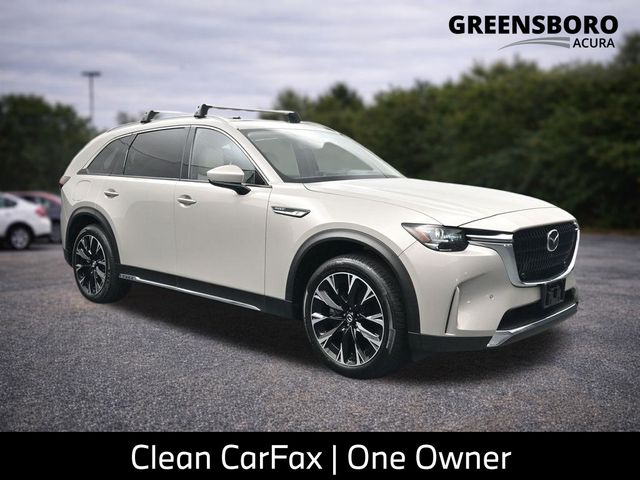 Gray (Platinum Quartz) 2024 Mazda CX-90 SUV / Crossover All-Wheel Drive 8-Speed Automatic