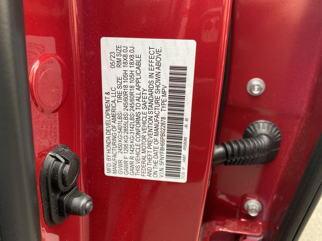 Certified Used 2023 Radiant Red Metallic II Honda TrailSport image 36