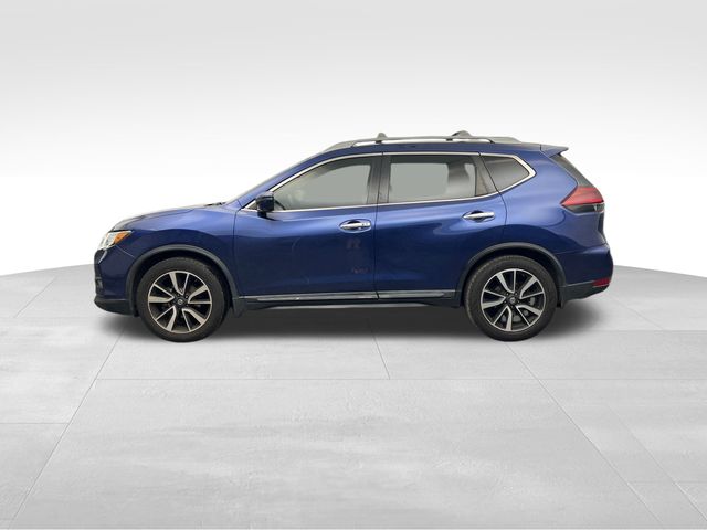 2019 Caspian Blue Metallic Nissan Rogue SL FWD SUV