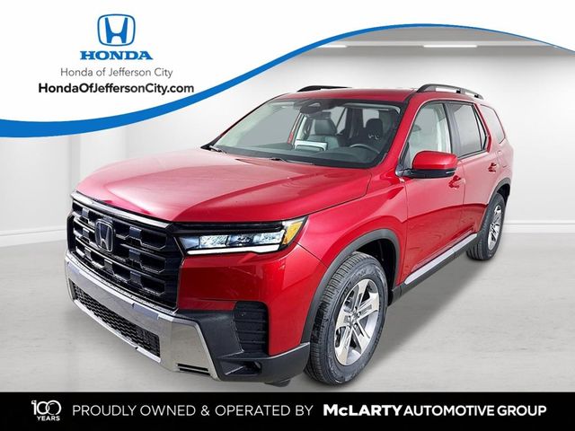 Radiant Red Metallic II 2026 Honda Pilot SUV / Crossover Front-Wheel Drive Automatic