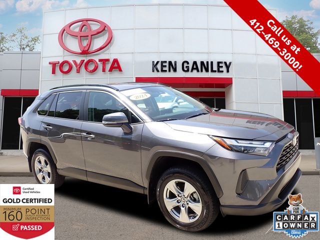 Magnetic Gray Metallic 2024 Toyota RAV4 SUV / Crossover All-Wheel Drive 8-Speed Automatic