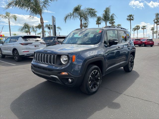 Slate Blue Pearlcoat 2023 Jeep Renegade Latitude 4WD SUV / Crossover Four-Wheel Drive 9-Speed Automatic