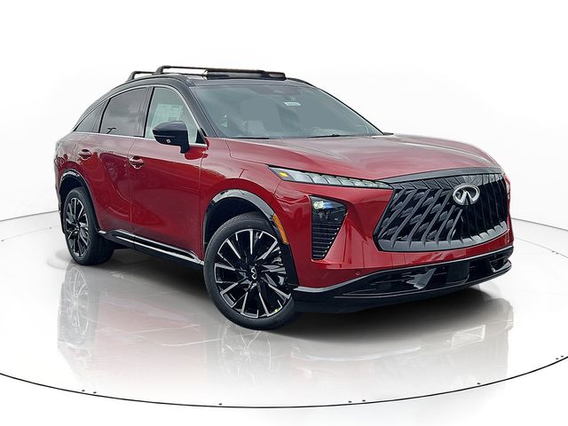 Sunfire Red / Black Roof 2027 INFINITI QX65 Autograph AWD SUV / Crossover All-Wheel Drive 9-Speed Automatic Overdrive