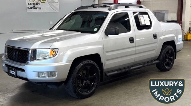 Billet Silver Metallic 2009 Honda Ridgeline Pickup Truck Four-Wheel Drive 5-Speed Automatic