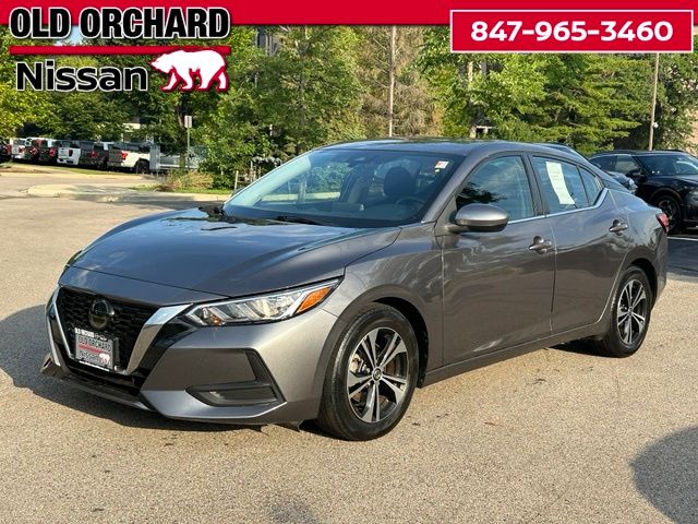 Gray (Gun Metallic) 2022 Nissan Sentra Sedan Front-Wheel Drive Continuously Variable Transmission