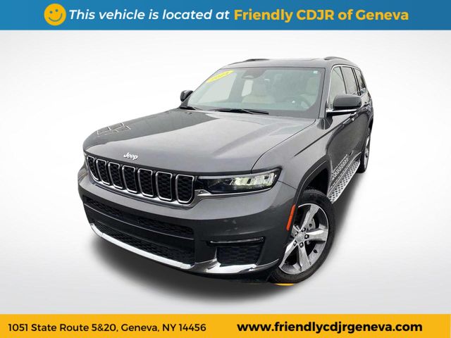 Baltic Gray Metallic Clearcoat 2025 Jeep Grand Cherokee L SUV / Crossover Four-Wheel Drive 8-Speed Automatic
