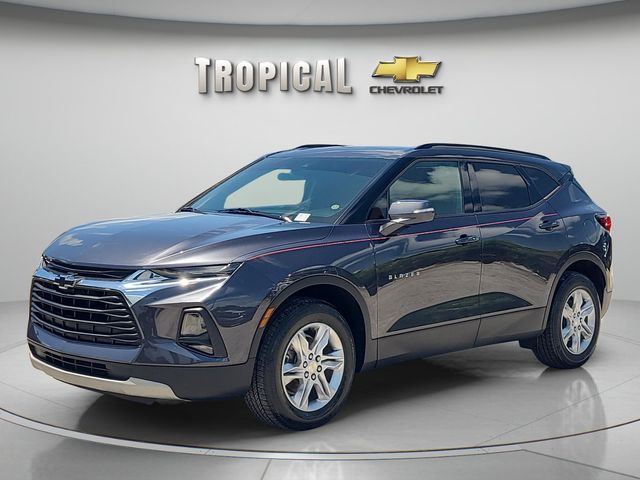 Iron Gray Metallic 2021 Chevrolet Blazer SUV / Crossover Front-Wheel Drive 9-Speed Automatic