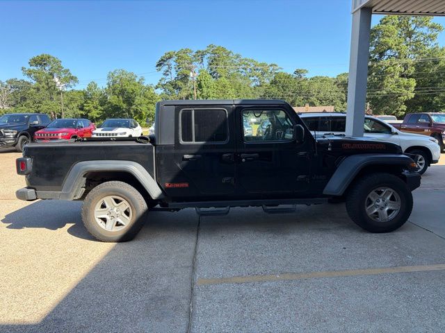 Black Clearcoat 2020 Jeep Gladiator Pickup Truck Four-Wheel Drive 8-Speed Automatic