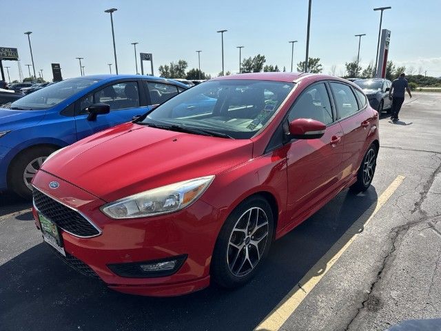 Race Red 2016 Ford Focus Hatchback Front-Wheel Drive Automatic