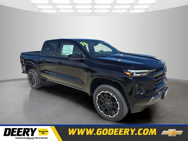 Black 2026 Chevrolet Colorado Z71 Crew Cab 4WD Pickup Truck Four-Wheel Drive 8-Speed Automatic