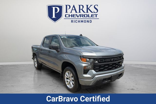 Sterling Gray Metallic 2023 Chevrolet Silverado 1500 Pickup Truck Four-Wheel Drive 8-Speed Automatic