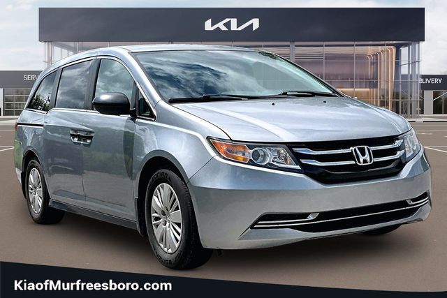 Lunar Silver Metallic 2016 Honda Odyssey Minivan Front-Wheel Drive 6-Speed Automatic