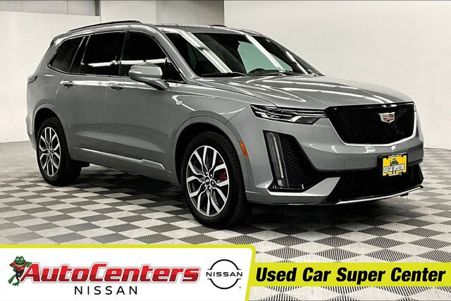 Argent Silver Metallic 2024 Cadillac XT6 Sport AWD SUV / Crossover Four-Wheel Drive 9-Speed Automatic