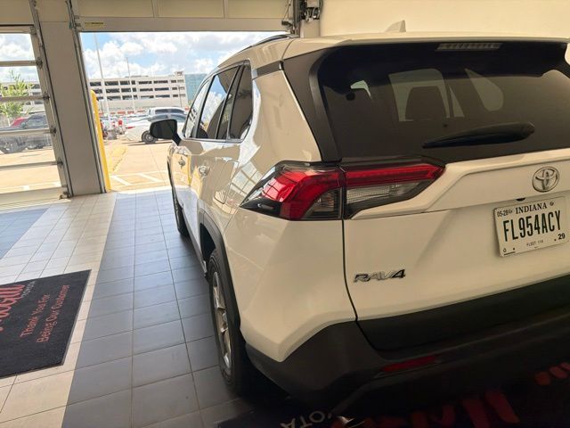 2025 Toyota RAV4 XLE White at DeMontrond Auto Country