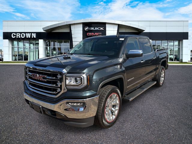 Dark Slate Metallic 2017 GMC Sierra 1500 Pickup Truck Four-Wheel Drive 6-Speed Automatic Overdrive