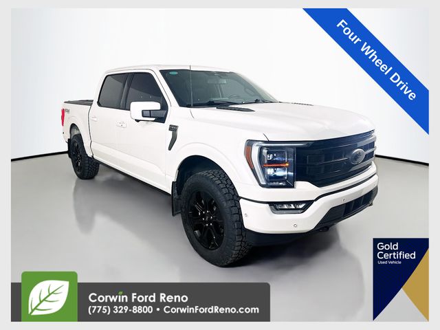 White Metallic 2023 Ford F-150 Pickup Truck Four-Wheel Drive Automatic