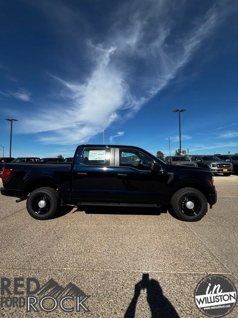 Antimatter Blue Metallic 2025 Ford F-150 Pickup Truck Four-Wheel Drive Automatic