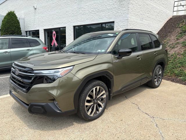 Green 2026 Subaru Forester Hybrid SUV / Crossover All-Wheel Drive Continuously Variable Transmission