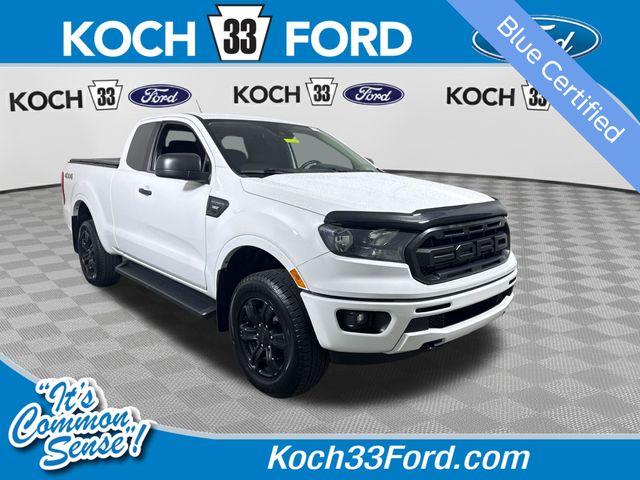 Oxford White 2020 Ford Ranger XLT SuperCab 4WD Pickup Truck Four-Wheel Drive Automatic