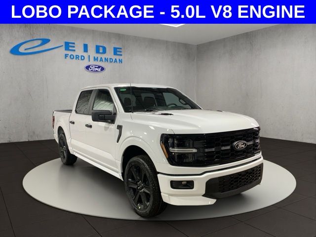 Oxford White 2025 Ford F-150 STX 4dr SuperCrew 4WD Pickup Truck Four-Wheel Drive Automatic